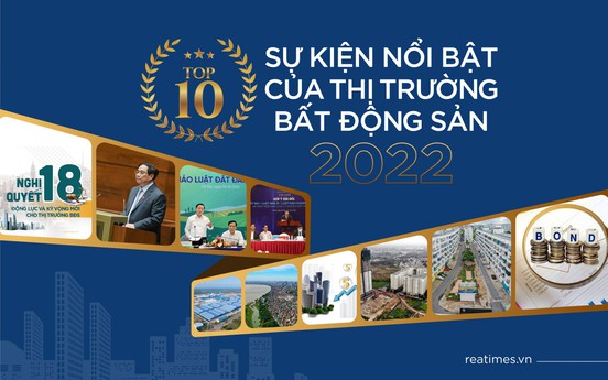 Top 10 sự kiện nổi bật của thị trường bất động sản Việt Nam năm 2022
